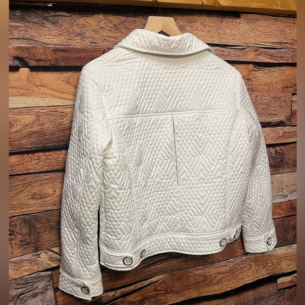 Weatherproof Garment Company White Quilted Puffer Jacket - Picture 12 of 16